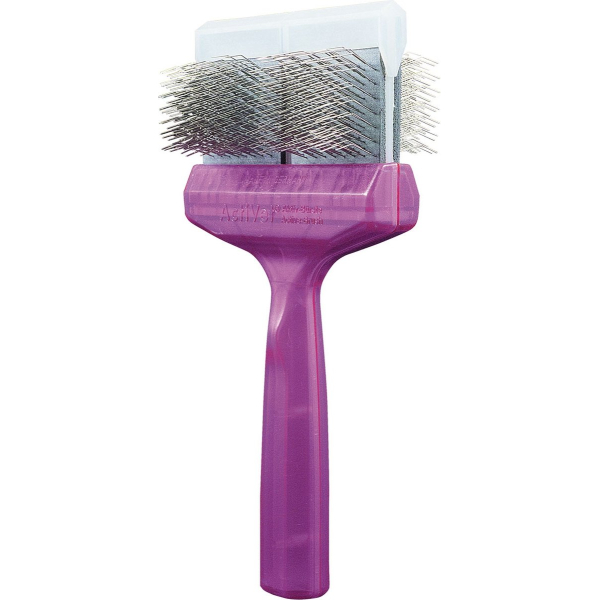 ActiVet Mega Pro Paars Groot | Harde Plukborstel