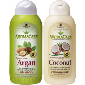 PPP AromaCare Argan Hondenshampoo & AromaCare Coconut Milk Conditioner Voordeelbundel
