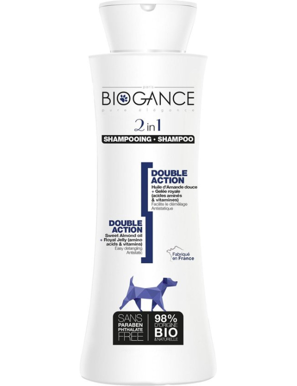 Biogance Hondenshampoo Dubbele Werking (2 in 1) – 250 ml