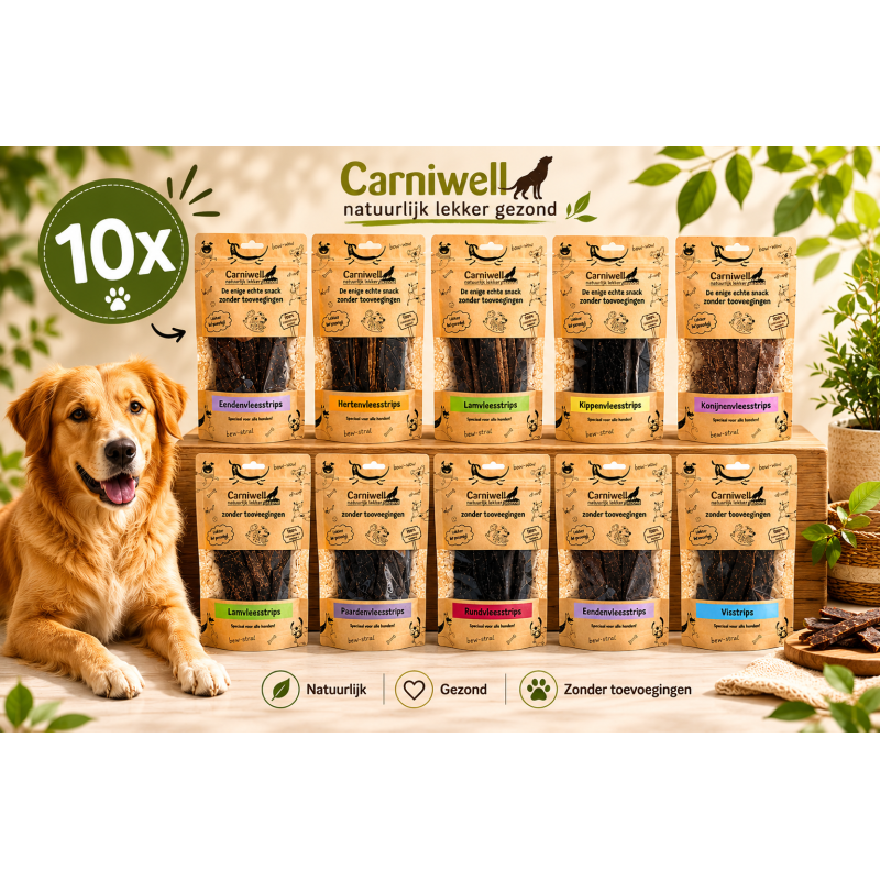 Carniwell Strips Voordeelpakket 10 zakjes