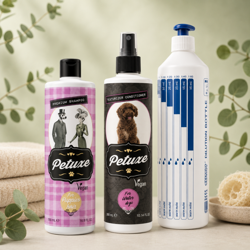 Petuxe Puppy Start Set – Complete verzorgingsset voor puppy's en jonge honden