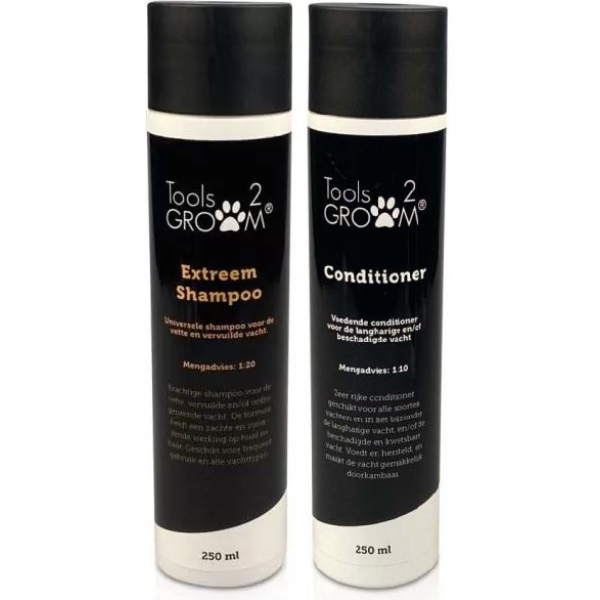 Extreem Shampoo en Conditioner 250 ml Tools 2 Groom