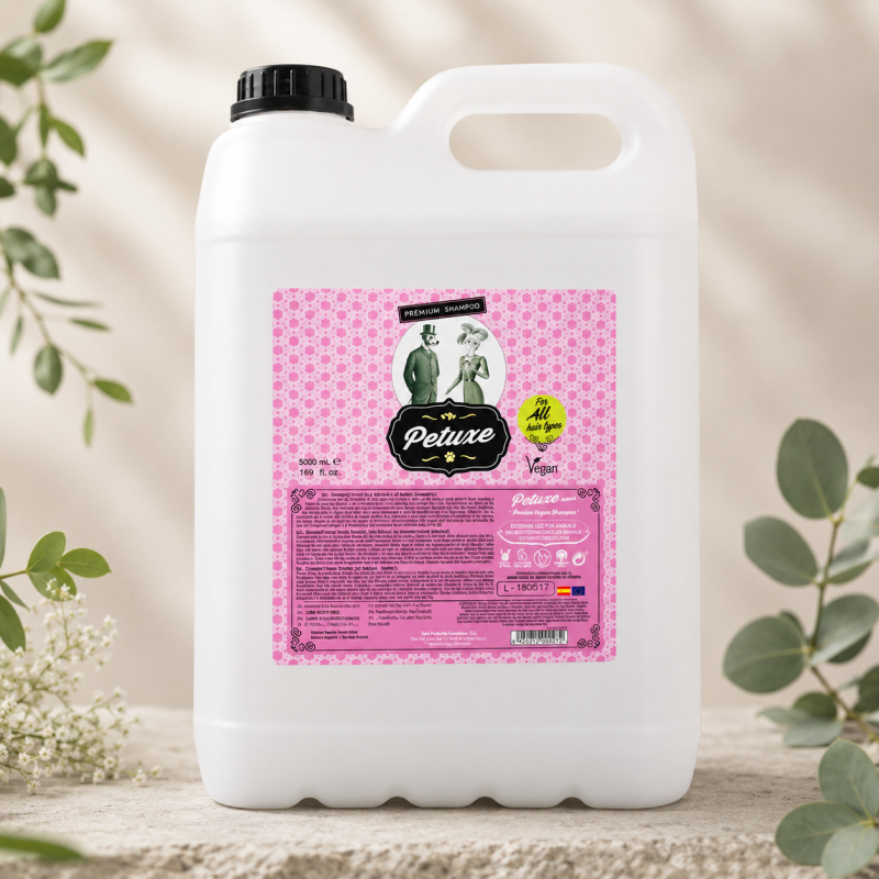 Petuxe For All Hair Types Hondenshampoo 5 Liter