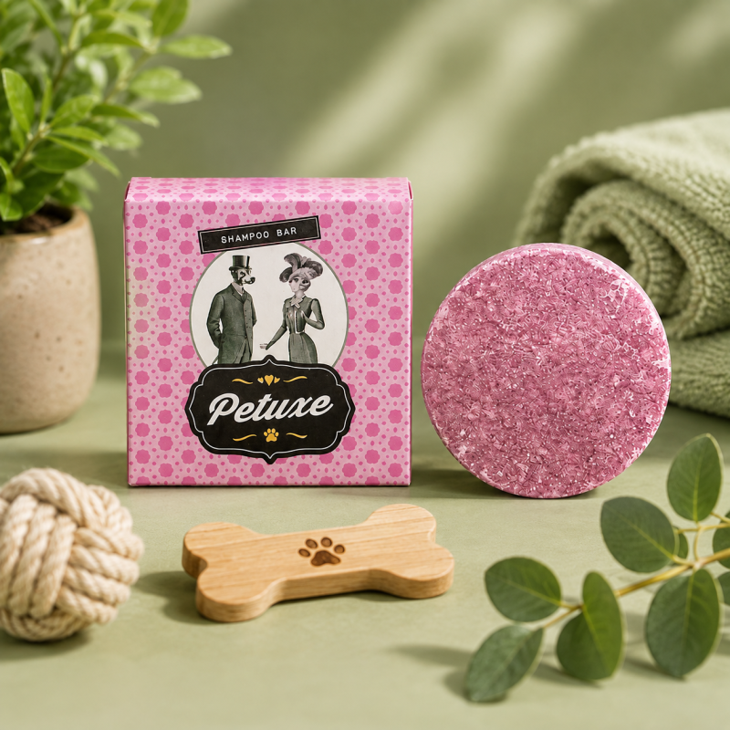Petuxe Vegan Shampoo Bar 50 g – Natuurlijke vaste hondenshampoo