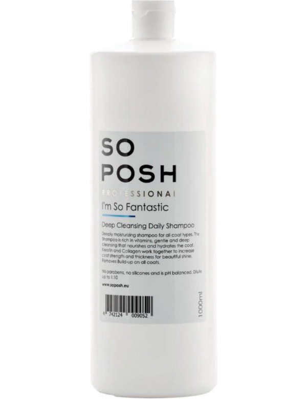 So Posh Hondenshampoo 1000 ml - 1 liter So Posh Hondenshampoo 1000 ml - 1 liter