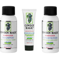 Cowboy Magic Hondenshampoo & Conditioner uitprobeerset 2 x 60 ml voor honden + Detangler & shine 30 ml