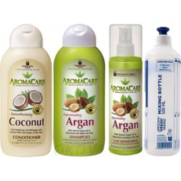 PPP AromaCare Argan Hondenshampoo Voordeelverpakking
