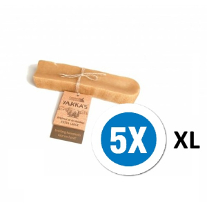 Aanbieding 5 Stuks Yakka's Yakmelk kauwbot Extra Large voor hond 