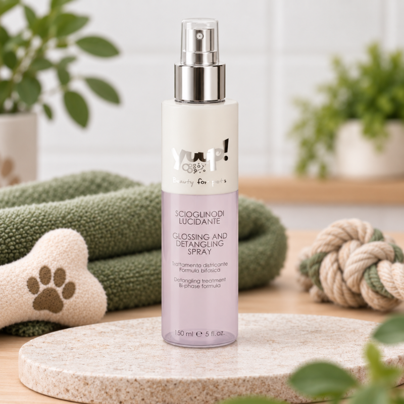 Yuup! Glossing & Detangling Spray 150 ml – Ontklitspray voor honden