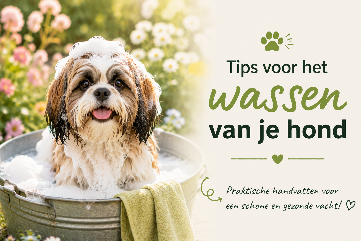 Tips voor het Wassen van je Hond